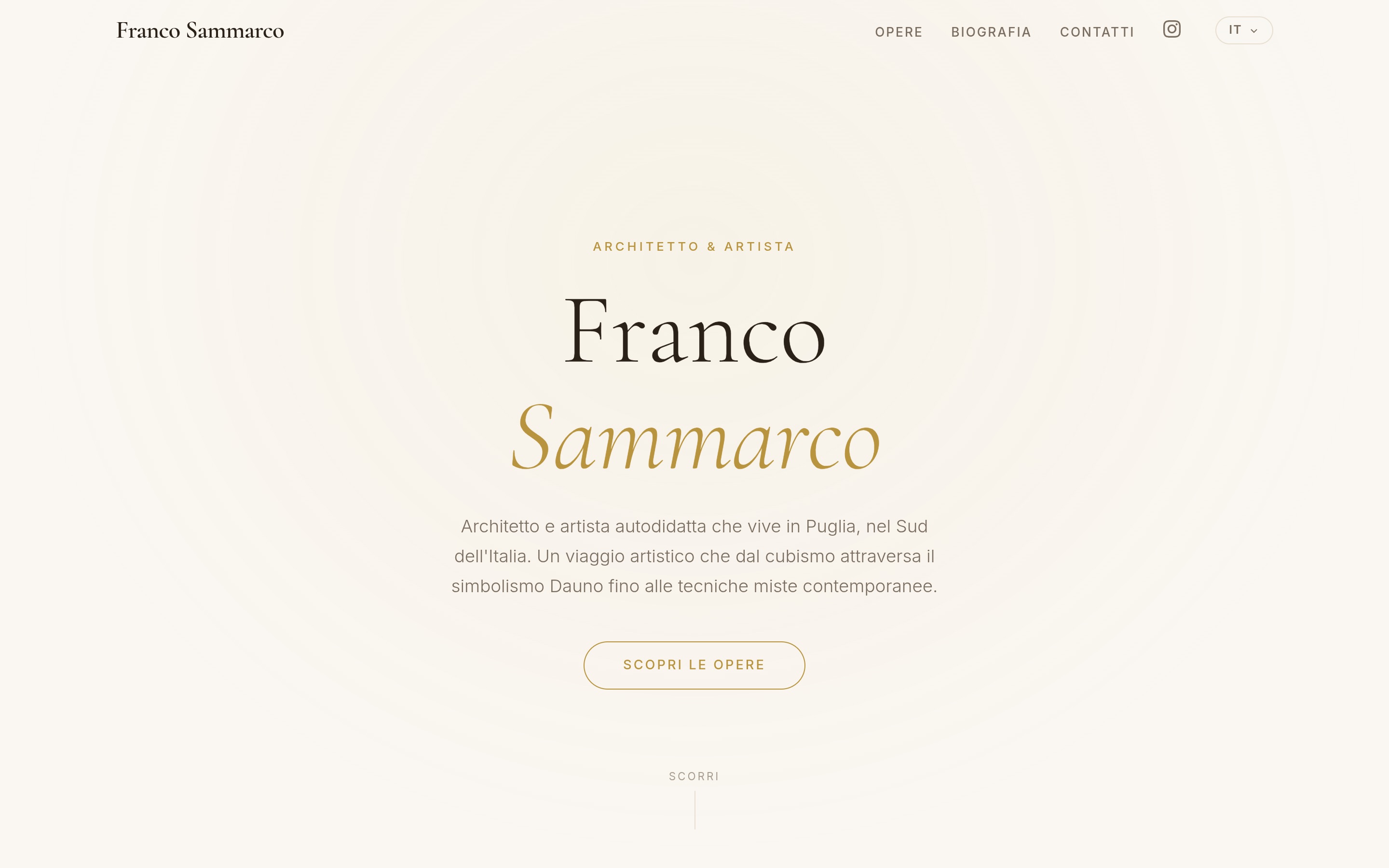 Anteprima — Sito Web Personale