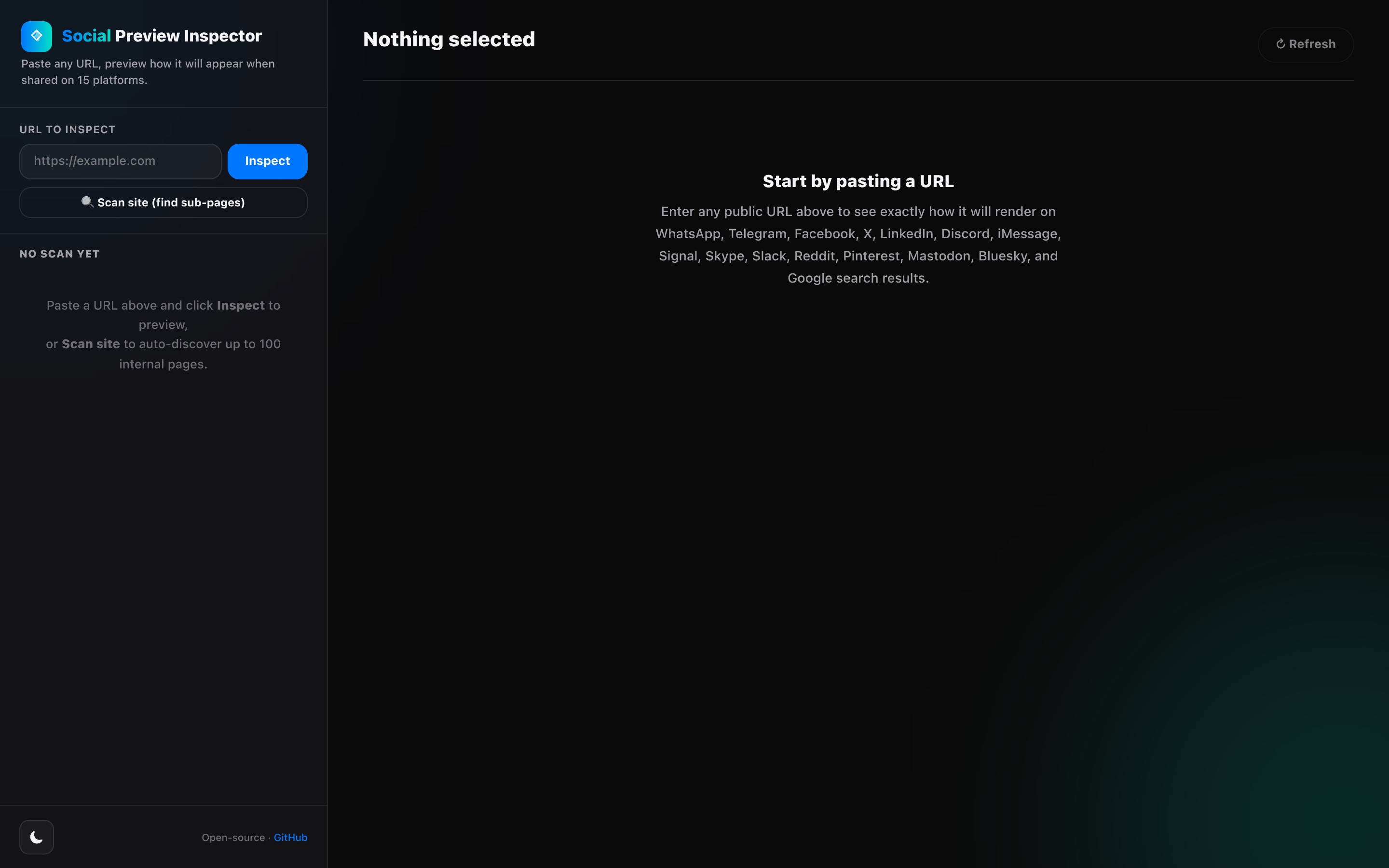 Anteprima — Social Preview Tool